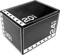 BalanceFrom 3-in-1 Foam Plyometric Jump Box for Home Gym