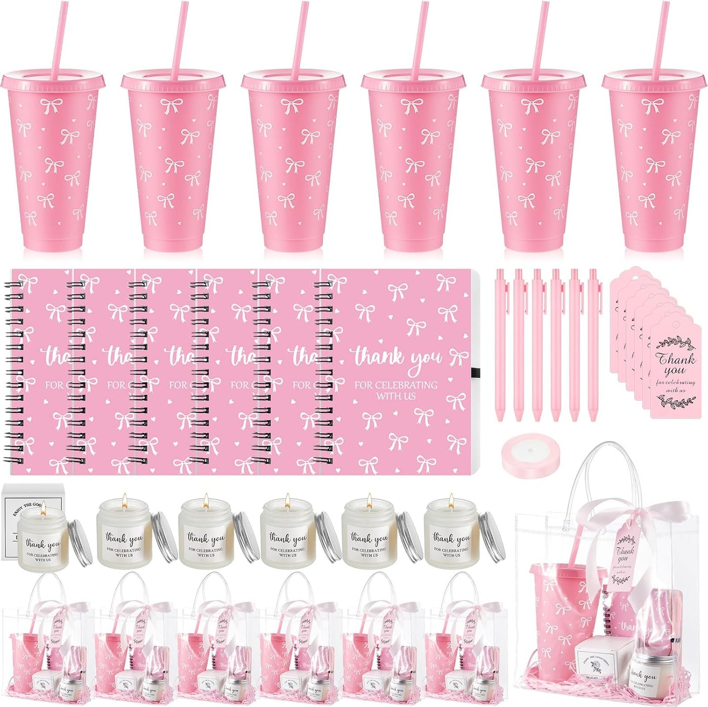 Nuogo 6 Sets Baby Shower Prizes for Player Winners Adults