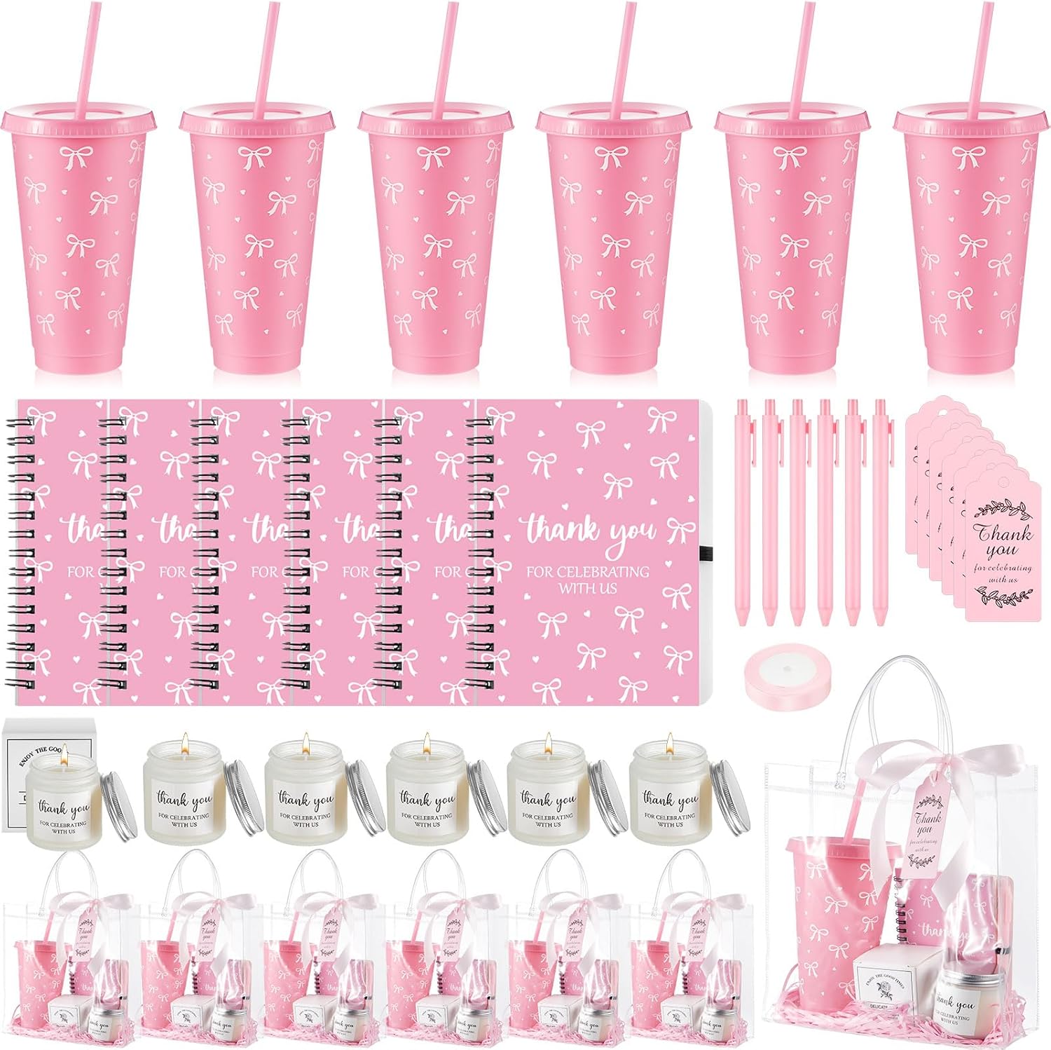 Nuogo 6 Sets Baby Shower Prizes for Player Winners Adults