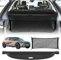 Hyundai Ioniq 5 Leather Cargo Cover Trunk Shade - Black Privacy