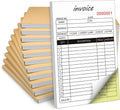 Homvle Invoice Receipt Book 2-Part Carbonless Sales Book - 50 Sets