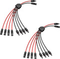 Solar Connectors 30A Y-Branch Cable Parallel Adaptor - Fast Panel