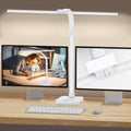 LED Desk Lamp for Home Office - 25 Modes, Wide Beam for Multi-Monitor