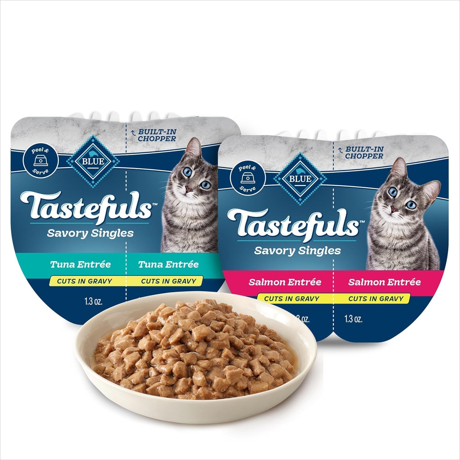 Blue Buffalo Tastefuls Savory Singles Wet Cat Food Variety Pack