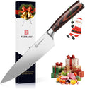 KEEMAKE Chef Knife 8 Inch - High Carbon Stainless Steel Blade