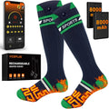 8000mAh Heated Socks for Men Women - App Control, Long Heat