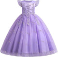 Flower Girl Lace Dress for Kids Wedding and Formal Events