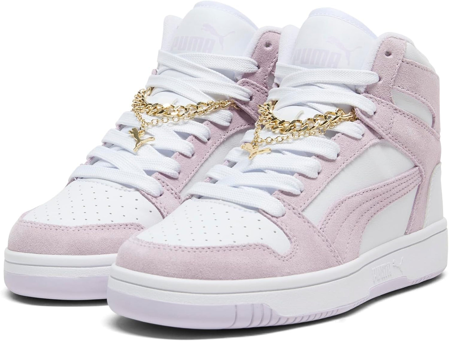PUMA Women's Rebound Layup Mid Sneakers for Ultimate Comfort