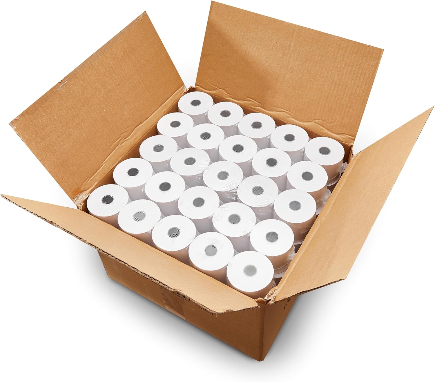 Premium 2 1/4 x 150 ft Adding Machine Tape Rolls for Business