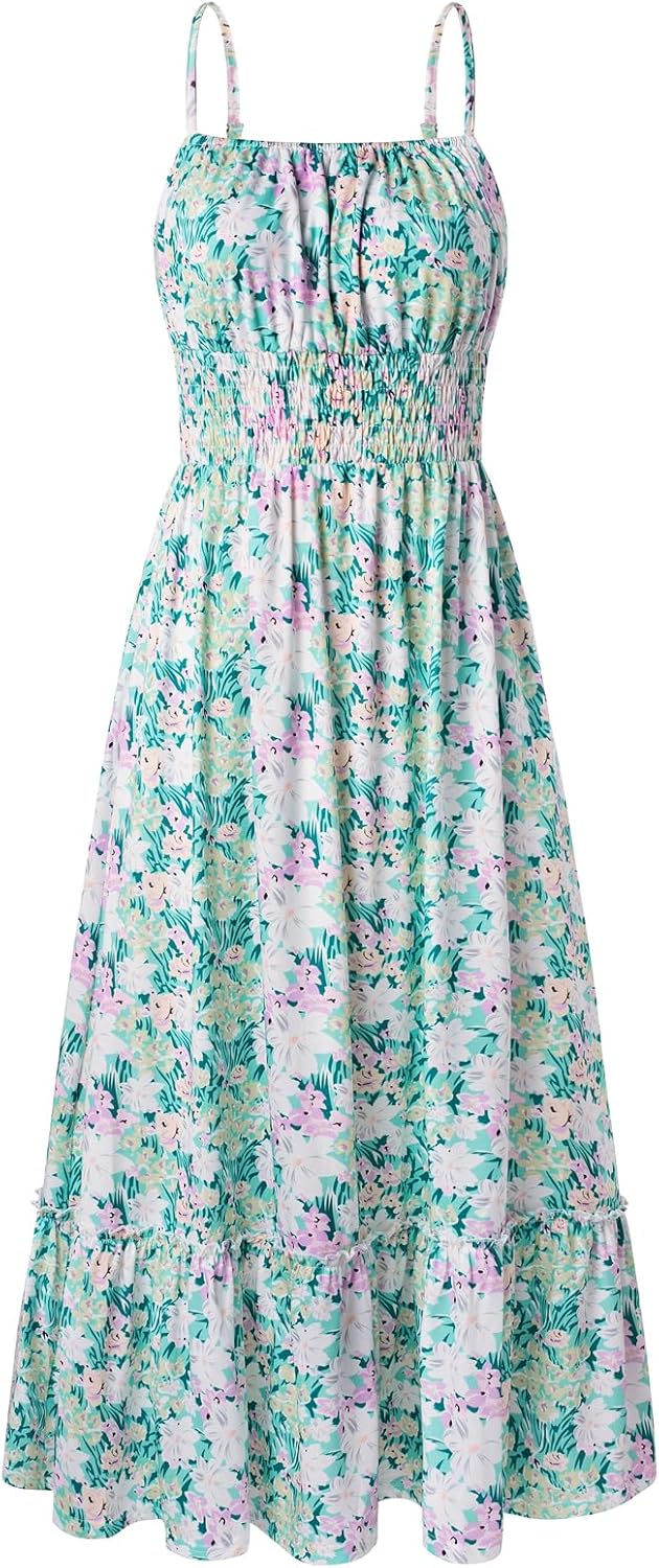 GRACE KARIN Womens Summer Maxi Dress with Pockets and Style