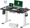 FLEXISPOT EN2 Whole-Piece Standing Desk 48 x 24 - Quiet Electric Lift