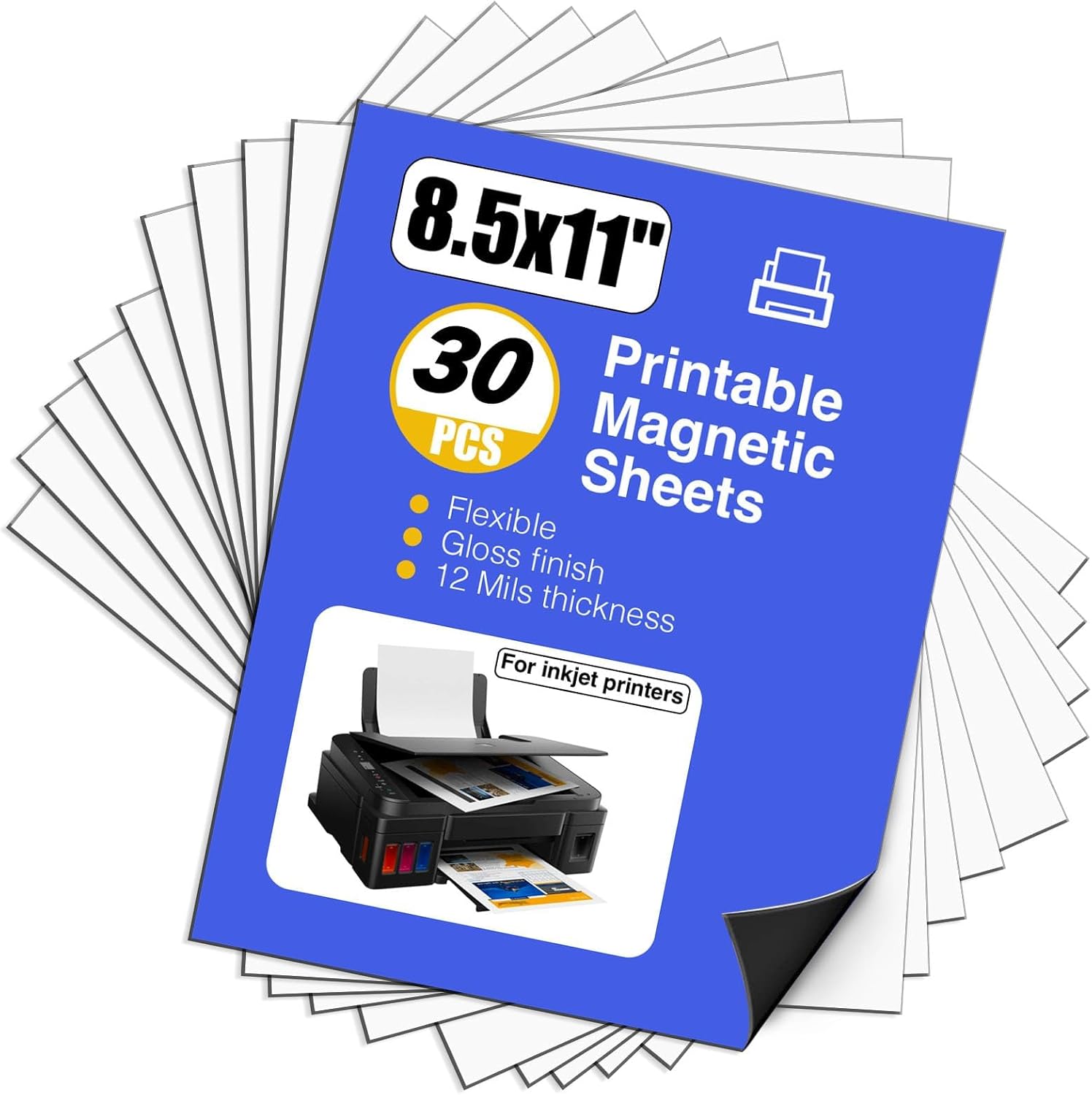 Printable Magnetic Sheets for DIY Crafts and Personal Labels