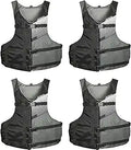 Stohlquist Fit Adult PFD Life Vest - Pack of 4 for Safety