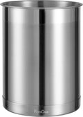 Utensil Crock Set - Seamless Stainless Steel Kitchen Holder