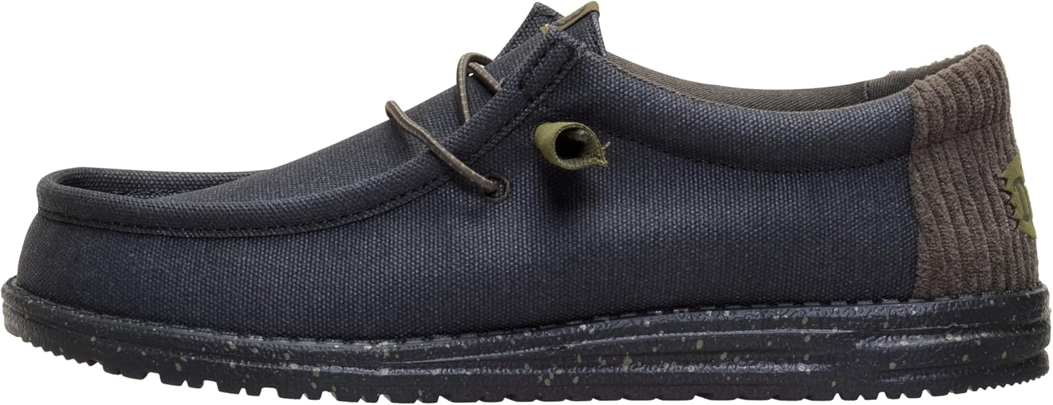 HEYDUDE Wally Comfortable Slip-on Loafers for Men, Lightweight