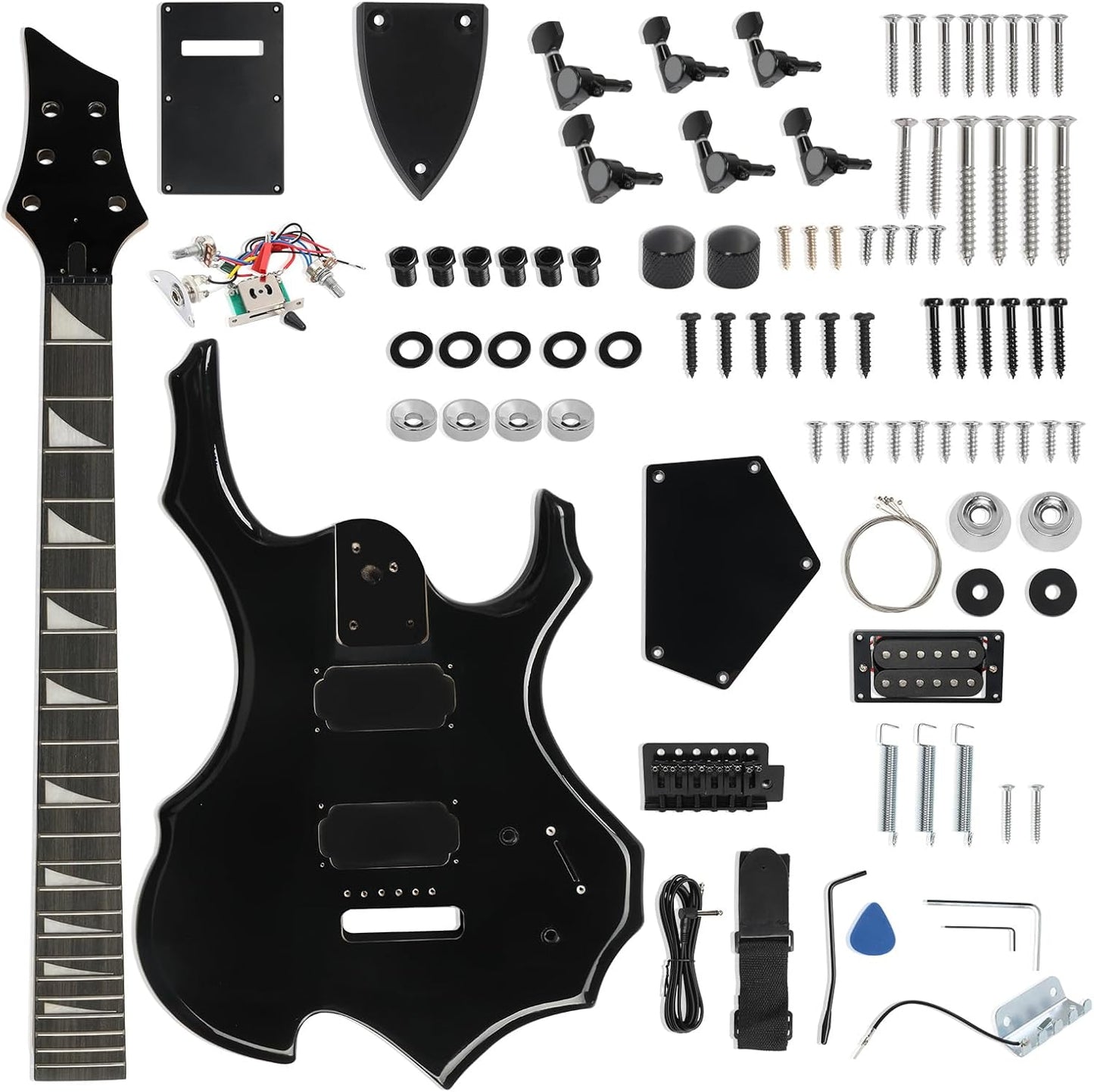 Ktaxon DIY Electric Guitar Kit with Unique Design and Features
