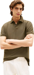 Men's Polo Shirt Classic Fit Organic Cotton with Stretch - Tommy
