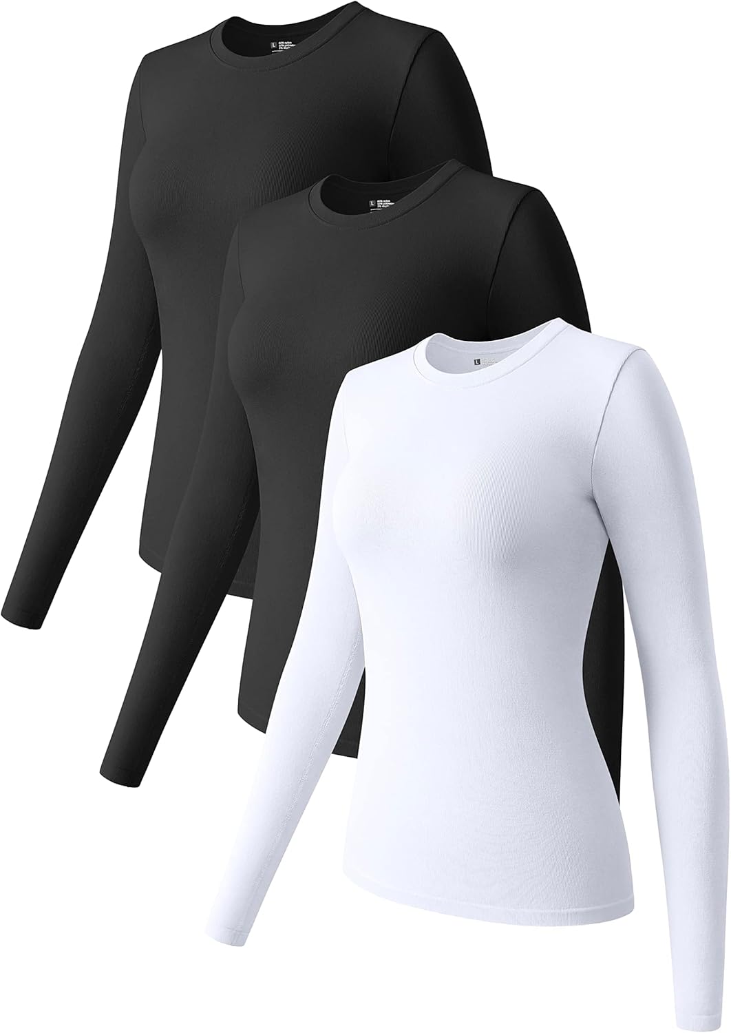 OQQ Womens 3 Piece Long Sleeve Tops for Ultimate Comfort