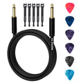 Guitar Cable 100 Feet Straight to Straight Instrument Cable - Low