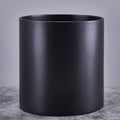 FaithLand Plant Pot 12 in - Matte Black Mid-Century Match