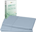 King Cotton Sateen Pillowcases Set of 2 - Hotel Quality 600 TC