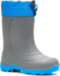 Kids Snow Boots with Thermal Liner - Waterproof Adjustable Collar