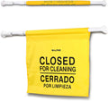 Alpine Restroom Closed for Cleaning Sign - Durable Safety Barricade
