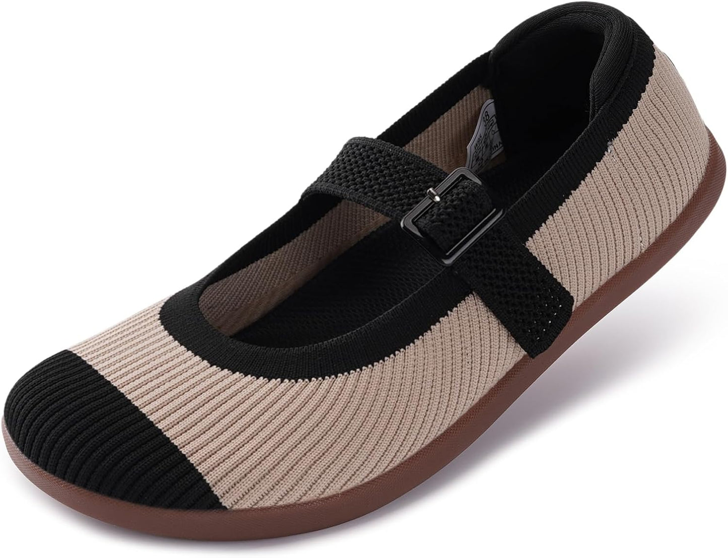 WHITIN Womens Wide Toe Box Barefoot Mary Jane Flats Review
