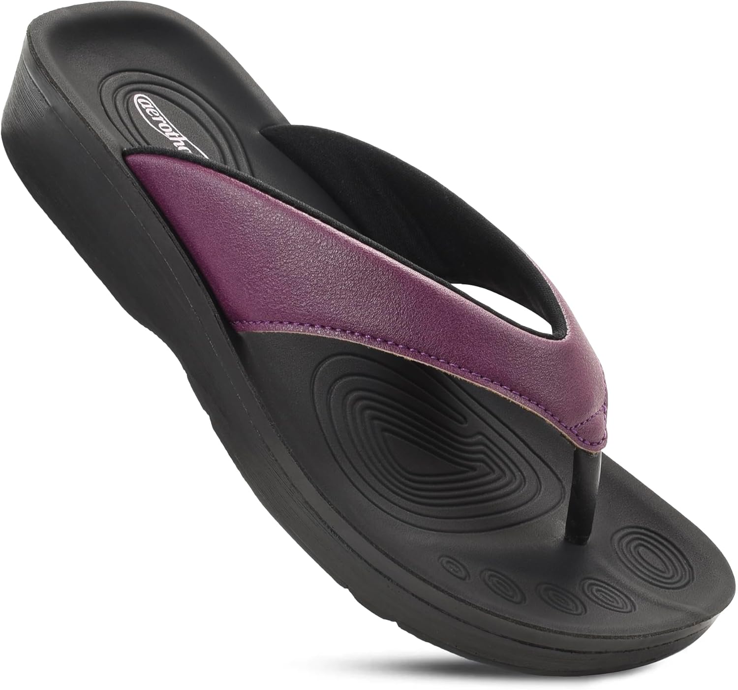 AEROTHOTIC Arch Support Flip Flops for Women - Stylish Comfort