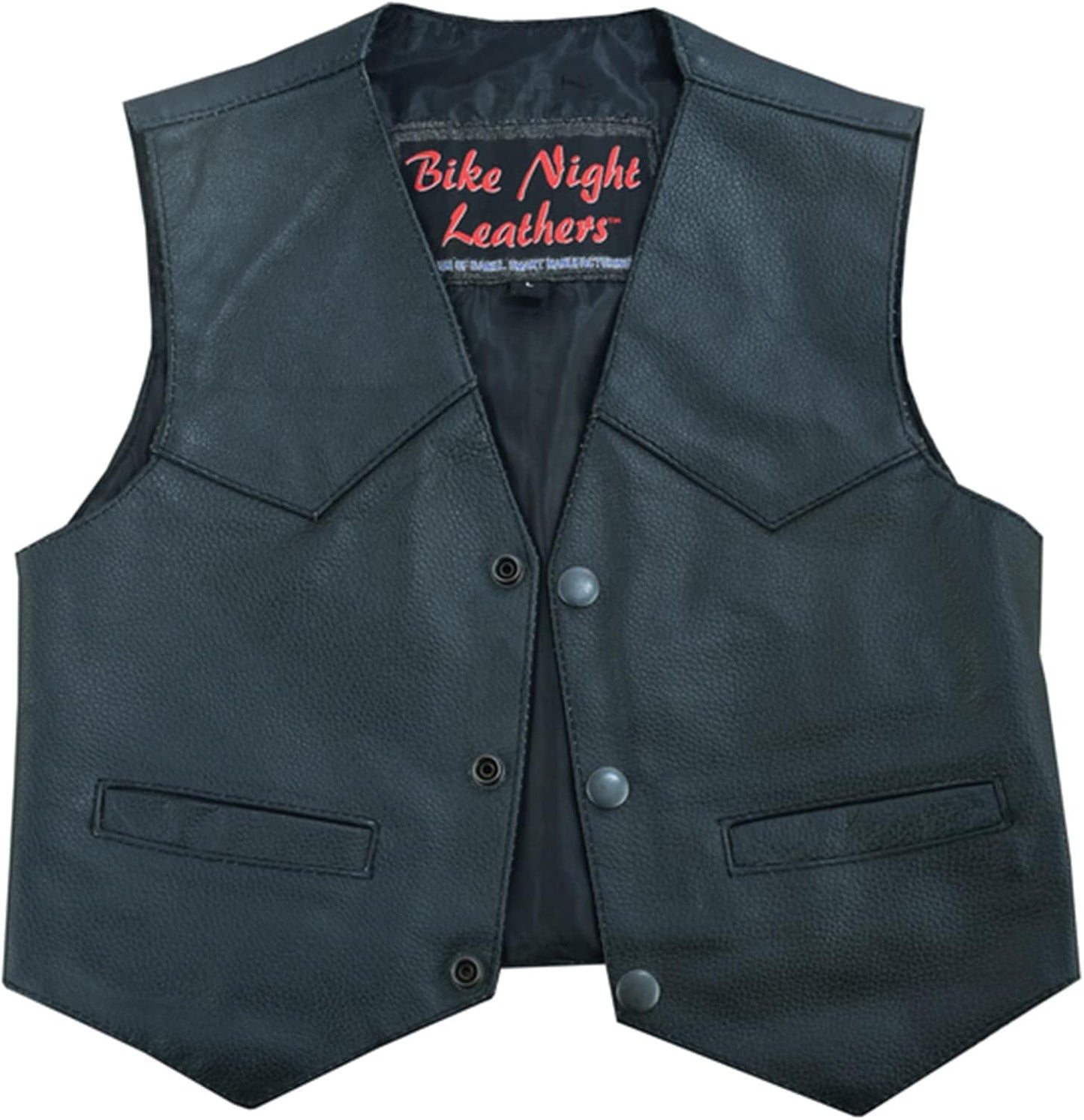 Daniel Smart Kids Leather Vest - Premium Cowhide Toddler Vest