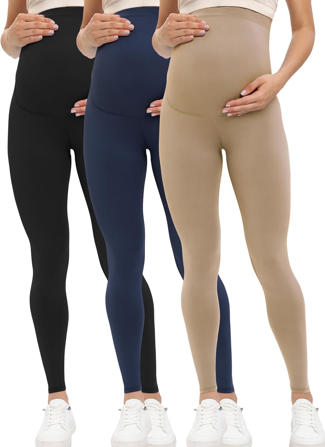 Buttergene Women's Maternity Leggings for Active Pregnancy Wear