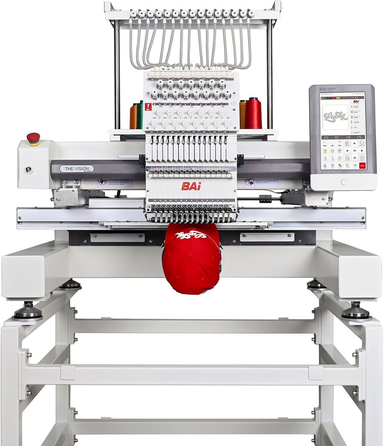 BAi 15-Needle Commercial Embroidery Machine: High Speed, Precise Stitching