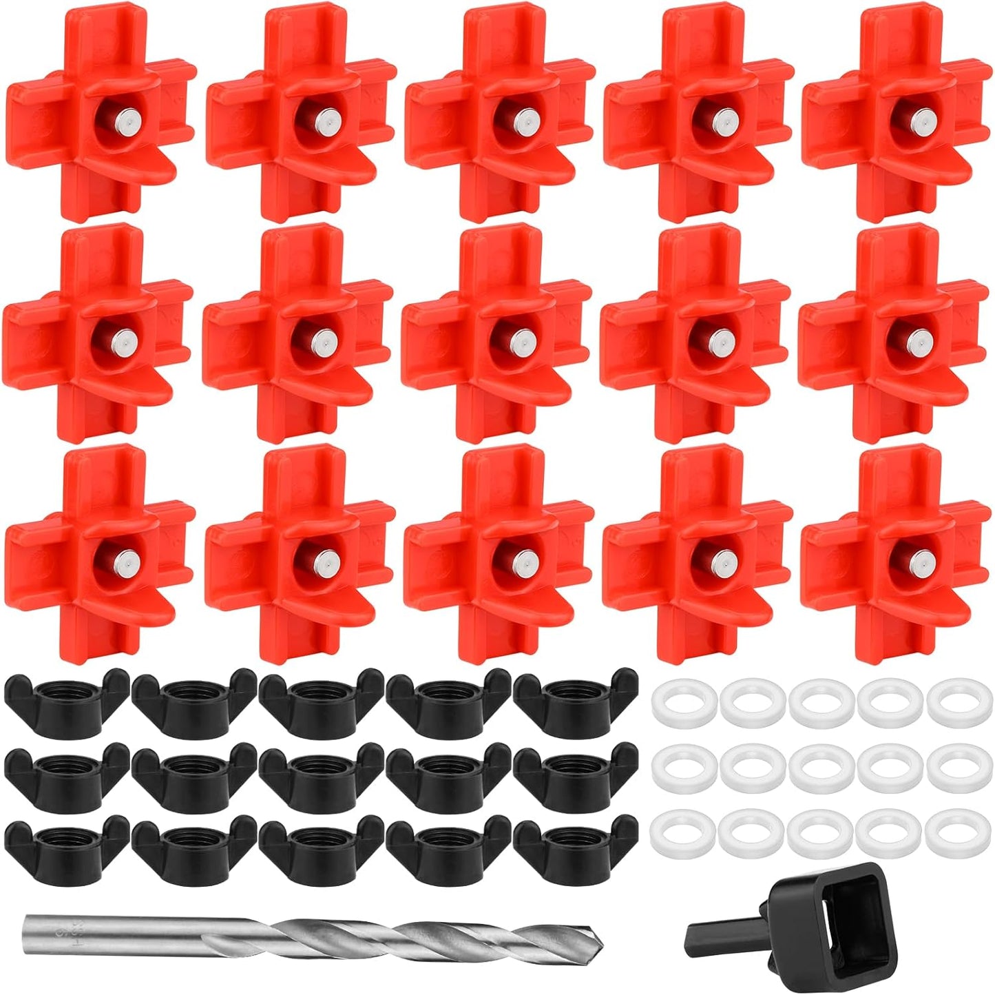 15 Pcs Chicken Water Nipples: Automatic Poultry Waterer Kit Ullnosoo