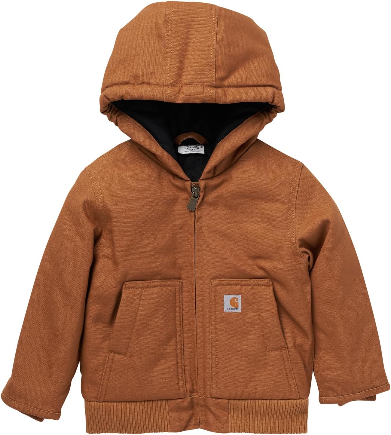 Carhartt Kid's CP8552 Canvas Insulated Hooded Active Jac Review