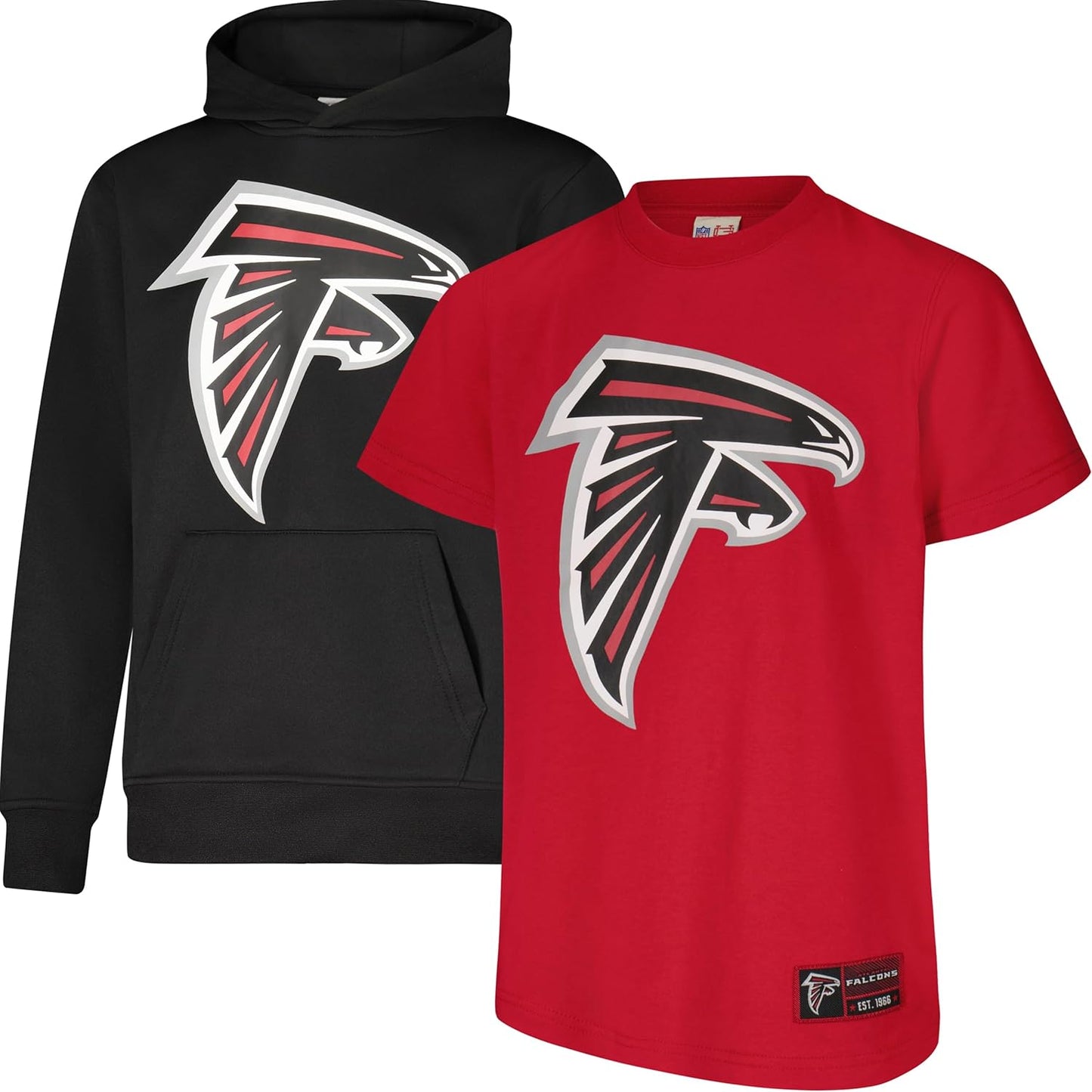 Ultra Game Youth NFL Official Super Soft T-Shirt & Hoodie Set