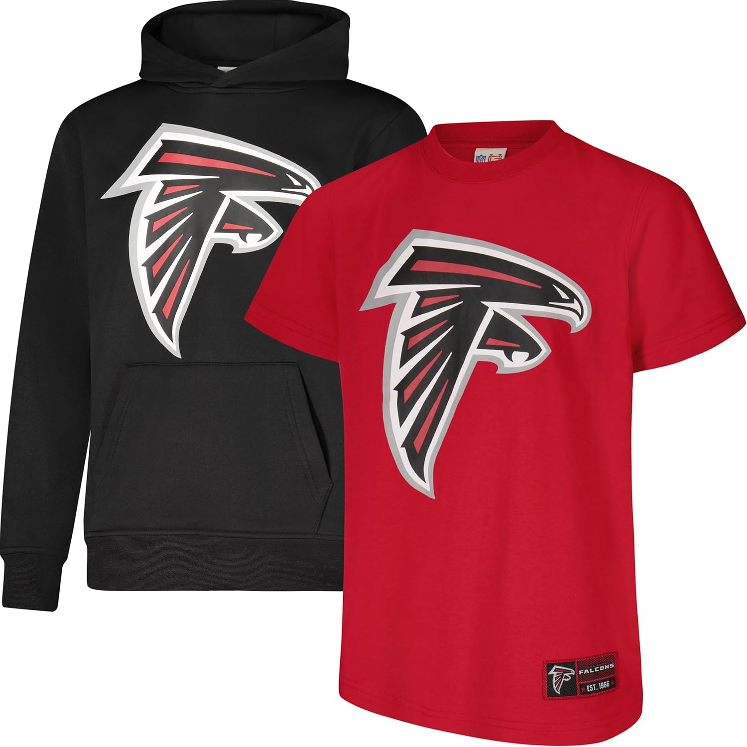 Ultra Game Youth NFL Official Super Soft T-Shirt & Hoodie Set