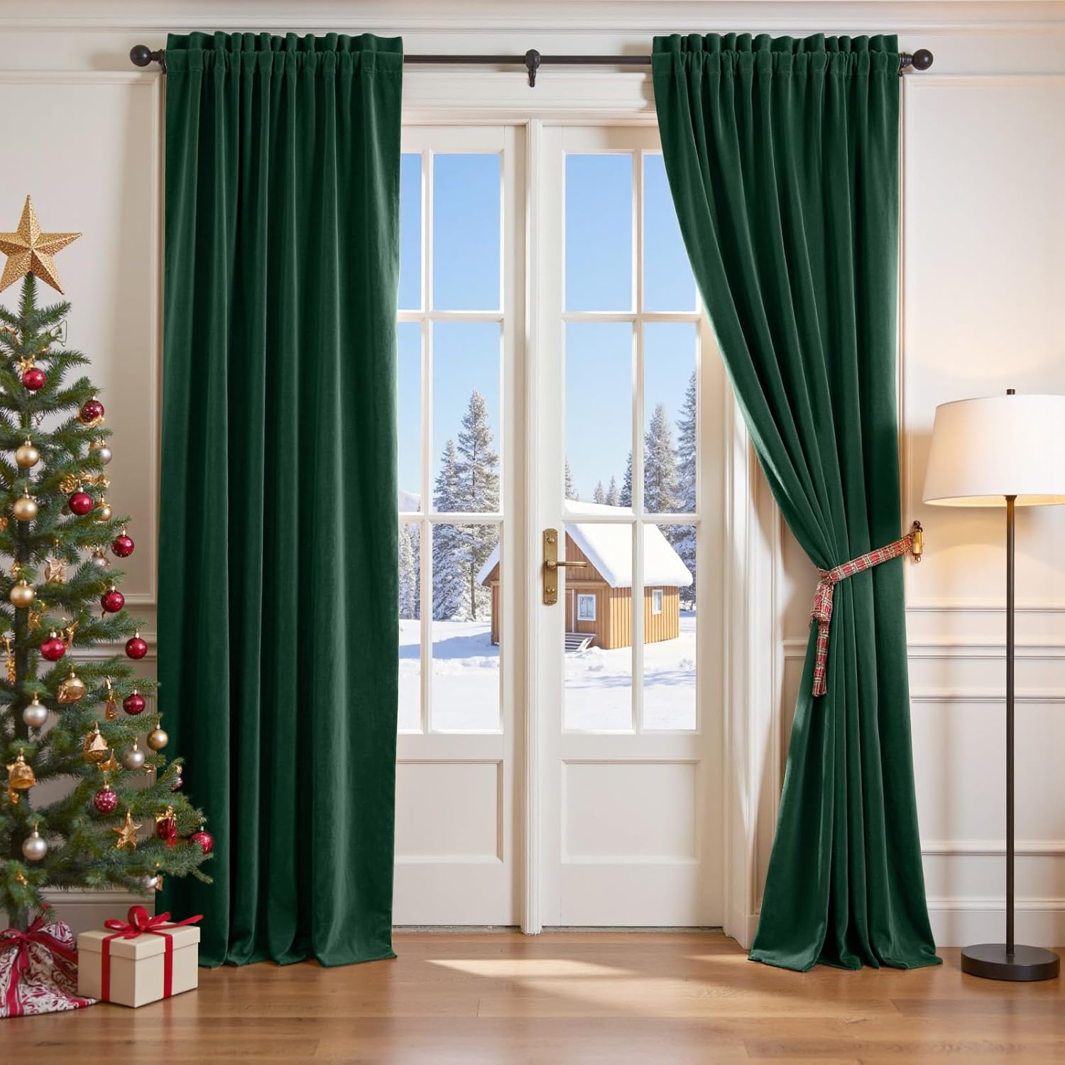 Lazzzy Velvet Blackout Curtains for Luxurious Room Decor
