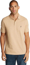 Nautica Classic Short Sleeve Performance Deck Polo - Comfortable