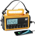 Raynic Emergency Radio 5000mAh Weather Radio - NOAA Alerts