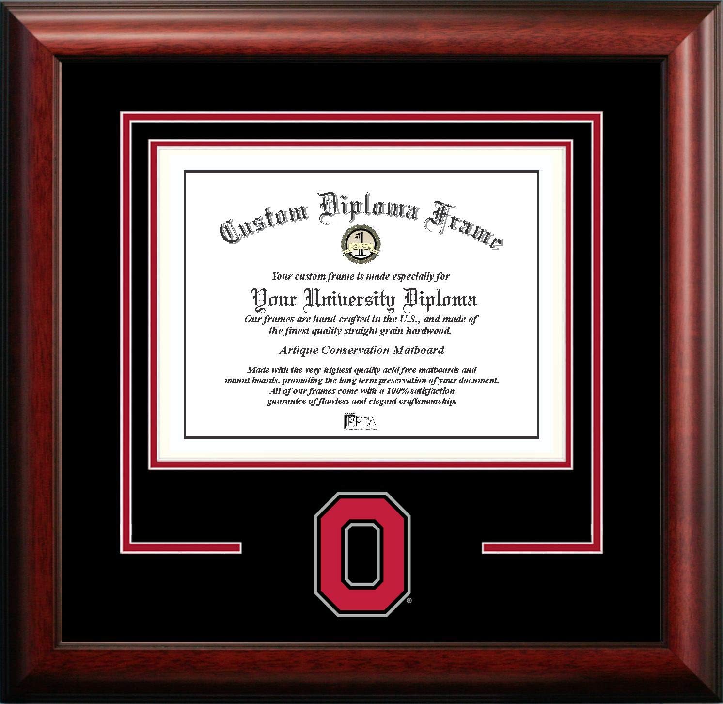 Campus Images NCAA Spirit Diploma Frame for Proud Graduates