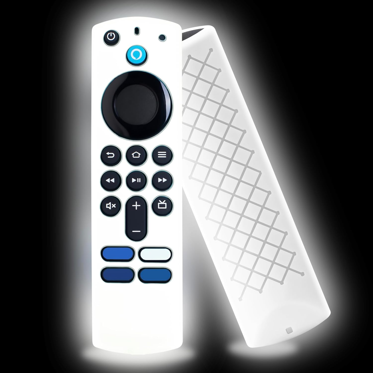 Glow in the Dark Firestick Remote Cover - Anti-Slip Silicone Sleeve