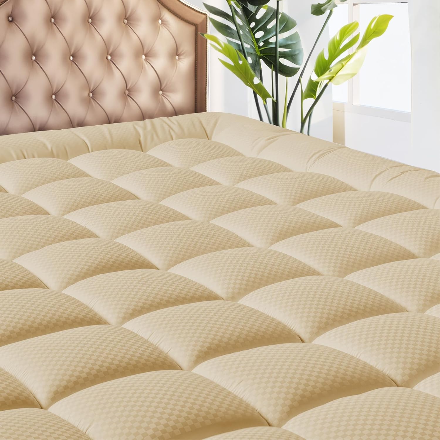 Cooling Breathable King Size Mattress Pad for Ultimate Comfort