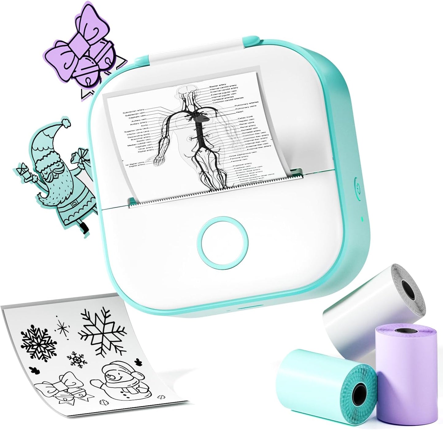 Phomemo T02 Inkless Sticker Printer - Bluetooth Pocket Printer