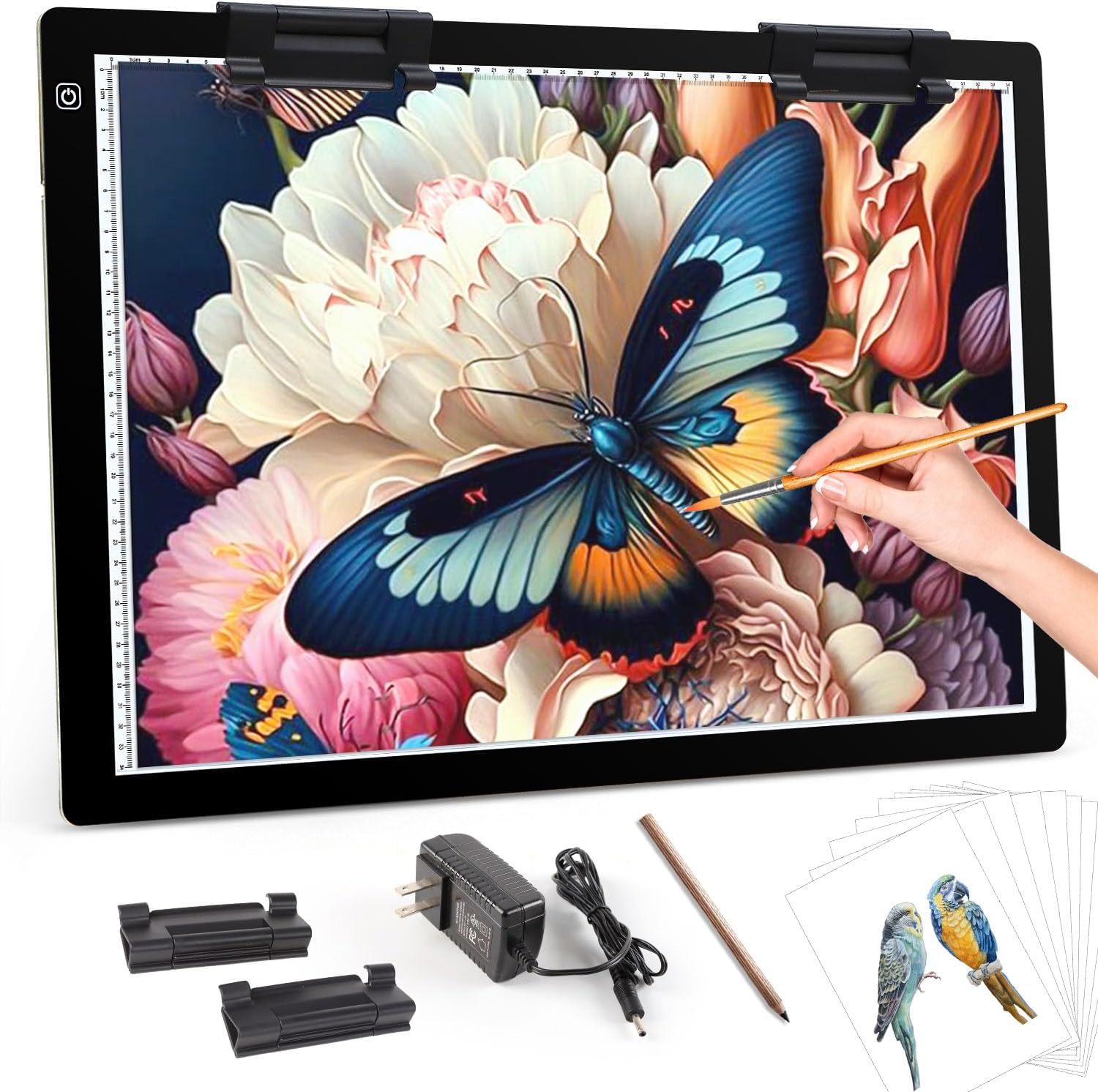 A2 Light Pad by Zocelight - Ultra-Thin LED Light Box for Art