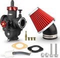 PE28 Carburetor with 48mm Air Filter Kit - Improved Throttle Response