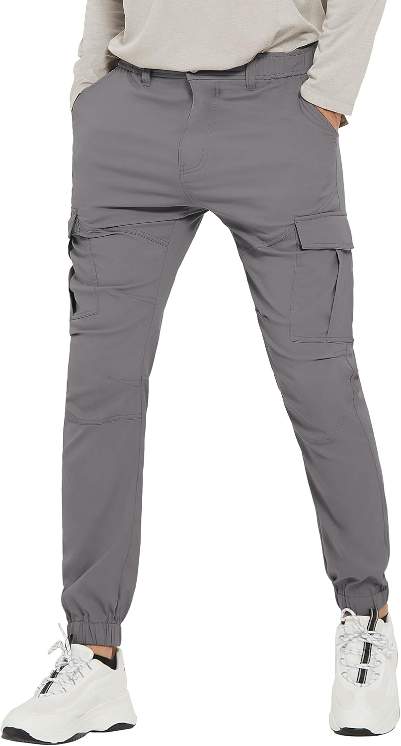 PULI Men's Waterproof Hiking Pants for Outdoor Adventures