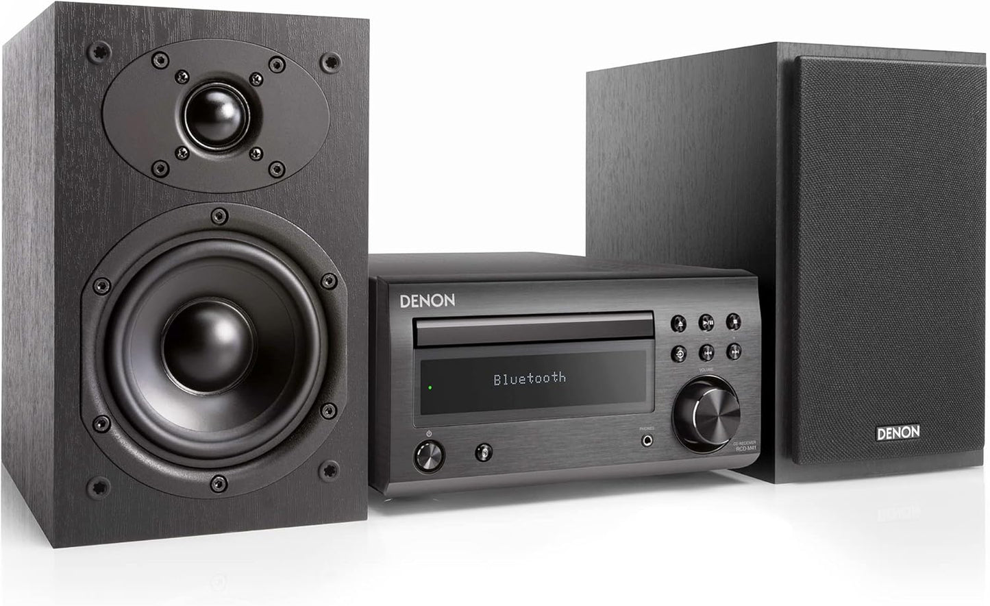 Denon D-M41 Home Theater Mini Amplifier with Speakers Pair