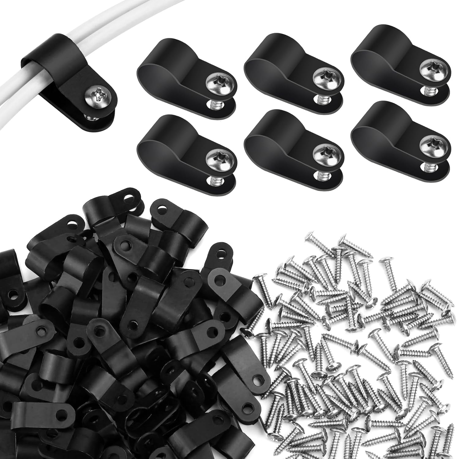 Secure Your Wires with RGBZONE R-Type Cable Clips