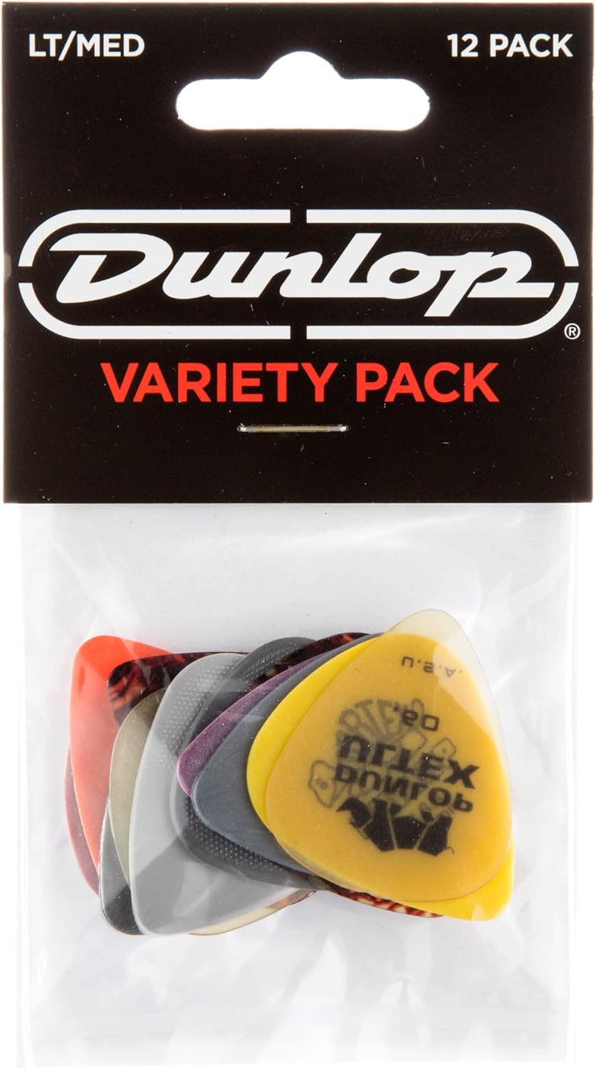 Dunlop Pick Variety Pack, Light/Medium Assortment