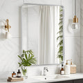 Fabuday Bathroom Mirror Silver Framed 24x32 in - Sleek Vanity Mirror